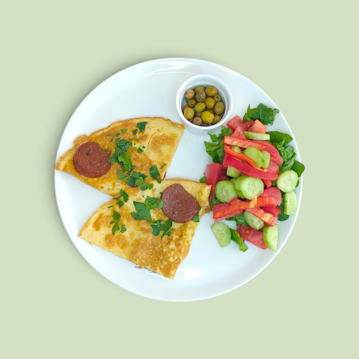 SUCUKLU OMLET